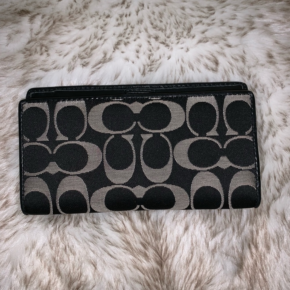 Coach check holder
